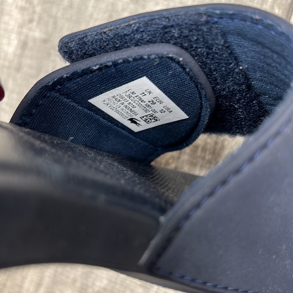Lacoste Kids Slide / Slipper / Sandal -  New - Picture 4 of 5